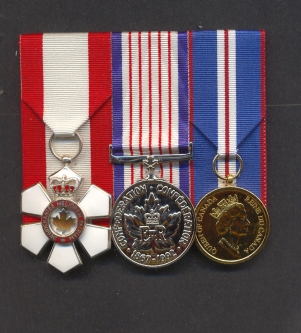 Set of 3 medals Order of Canada Golden Jubilee and 125th Ann
